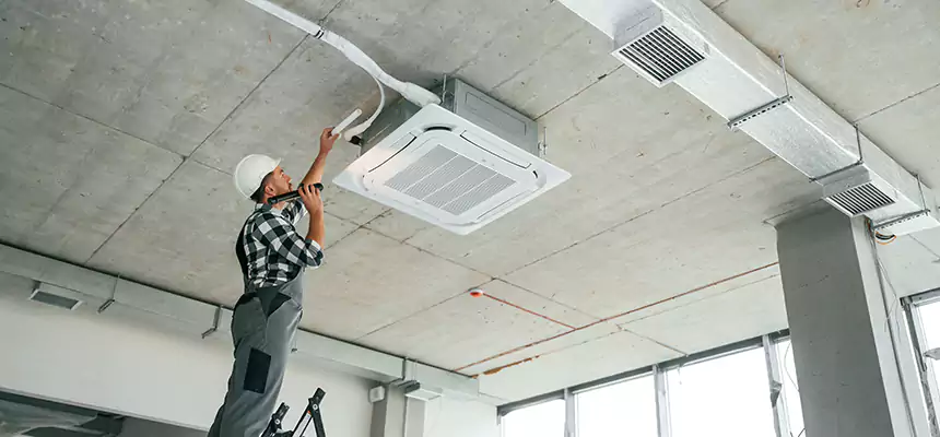 Our Dryer Vent Booster Fan Cleaning Services in The Woodlands, TX